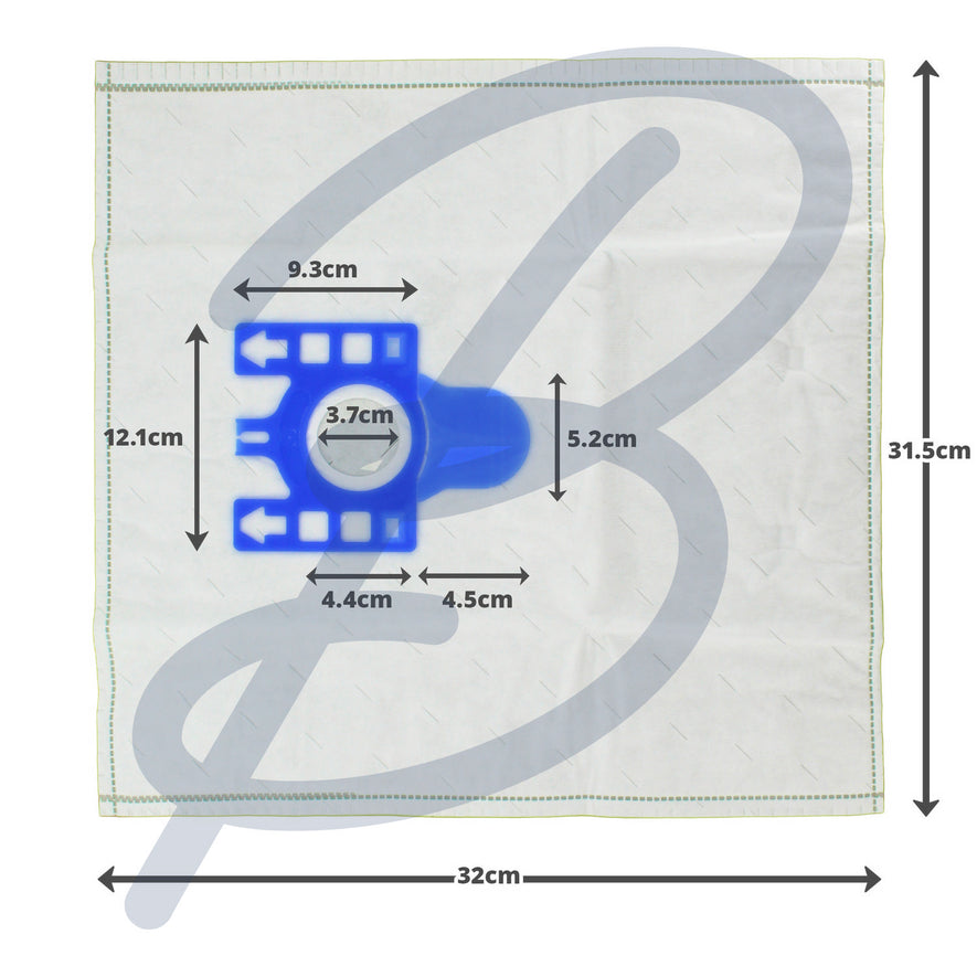 Compatible Microfibre Vacuum Bags (Pack of 5) - AF292^000