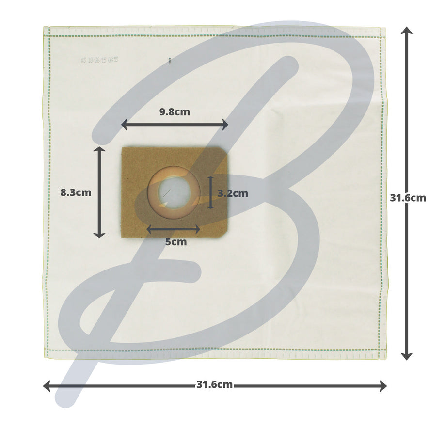 Compatible Microfibre Vacuum Bags (Pack of 5) - AF388^000