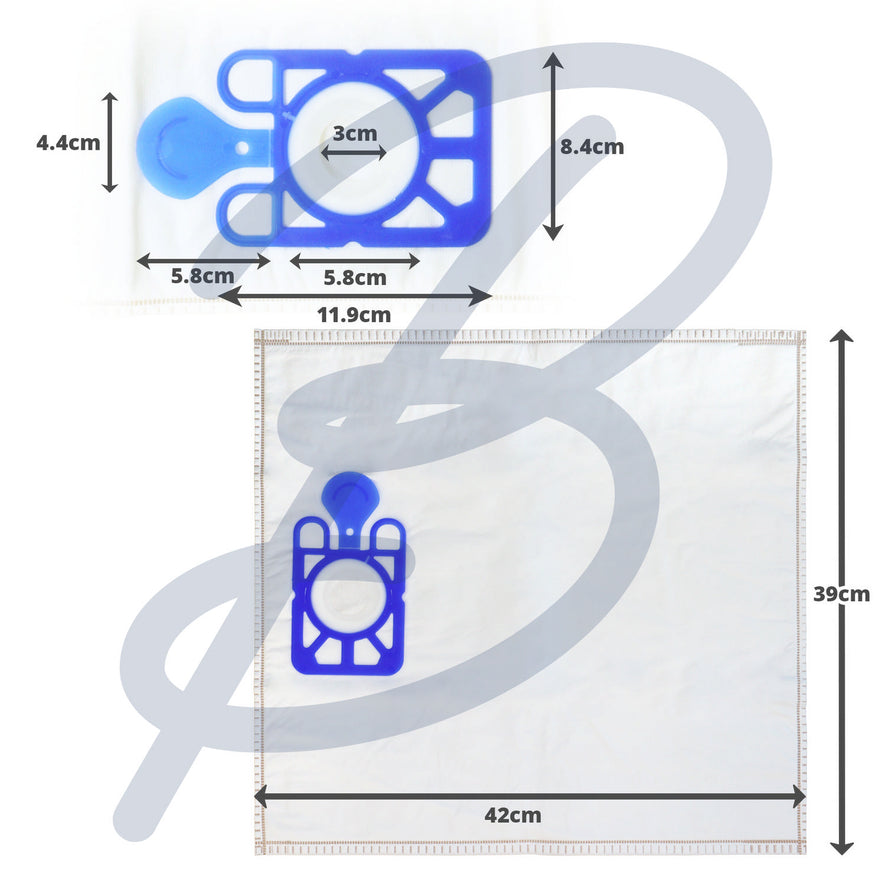 Compatible Microfibre Vacuum Bags (Pack of 10) - AF468^000