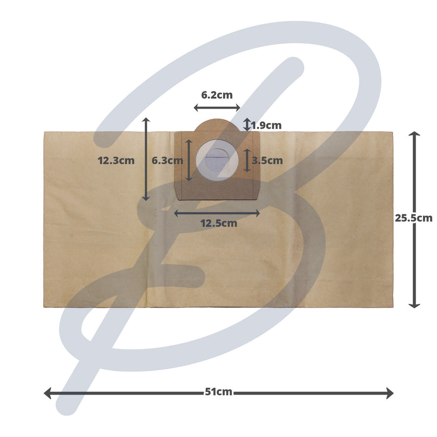 Compatible Paper Vacuum Bags (Pack of 10) - VB157T^000