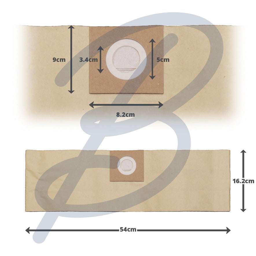 Compatible VB184 for Vax Commercial Paper Bags (x10) - VB184^000