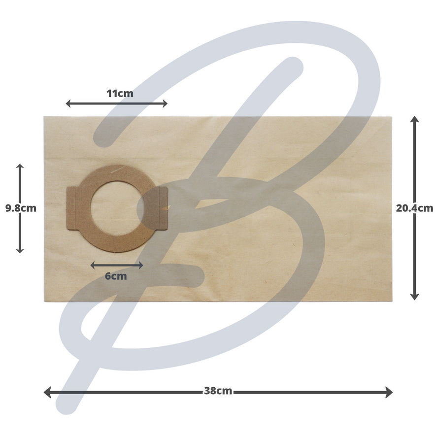 Compatible VB278T for Hoover 'H16' Paper Bags (x10) - VB278T^000