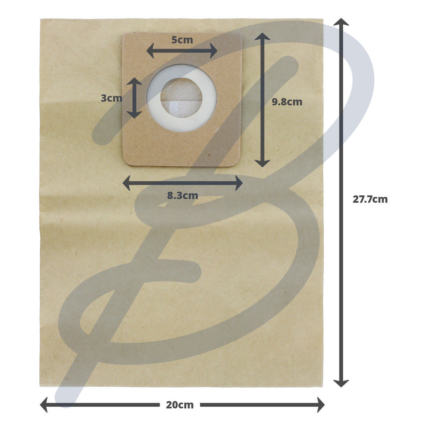 Compatible VB388 for Nilfisk GM CPaper Bags (x5) - VB388^000