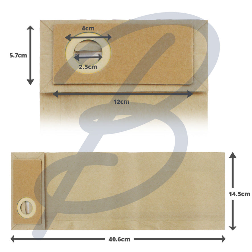 Compatible VB480 Paper Bags (x10) - VB480T^000