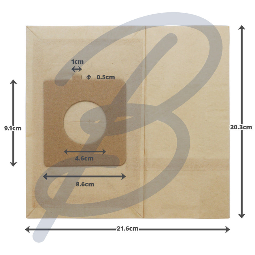 Compatible Paper Vacuum Bags (Pack of 5) - VB805^000