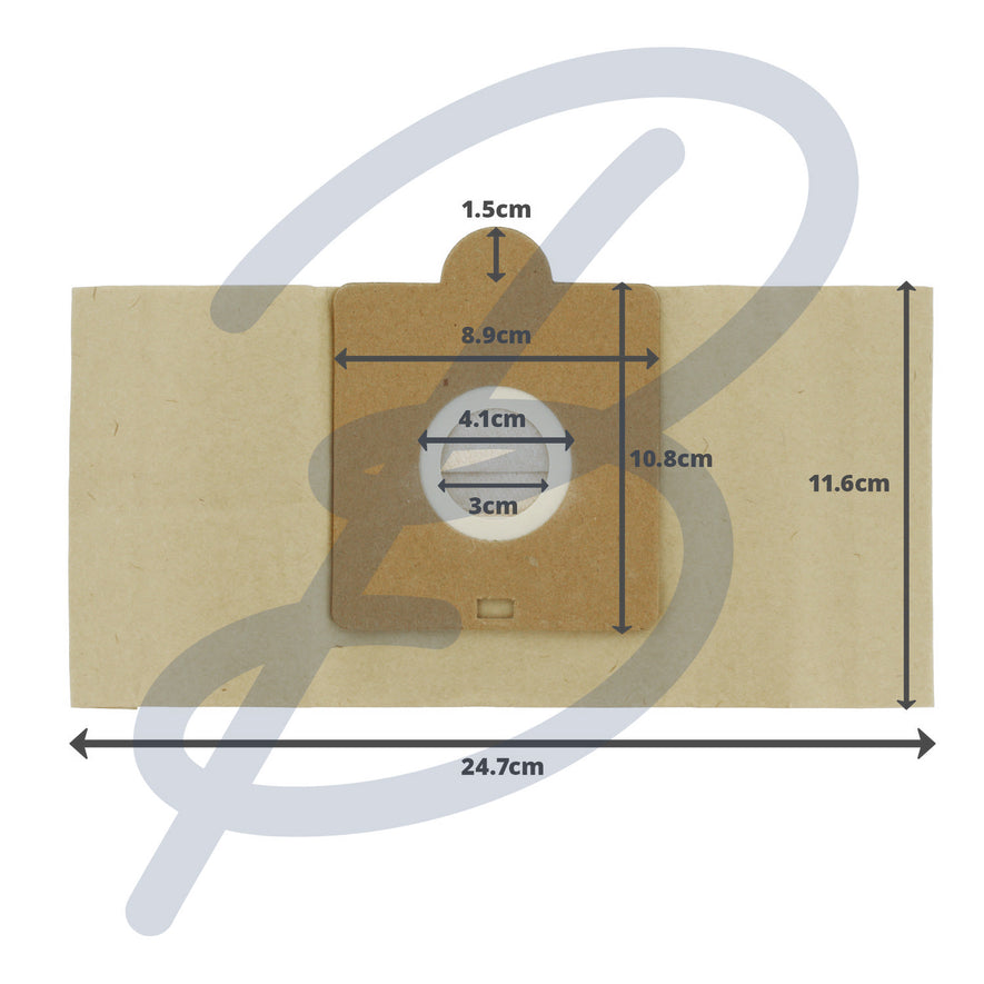 Compatible Paper Vacuum Bags (Pack of 5) - VB807^000